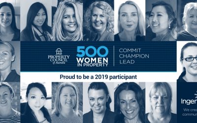 Ingenia is pleased to announce fifteen females have been selected into the 500 Women in Property program