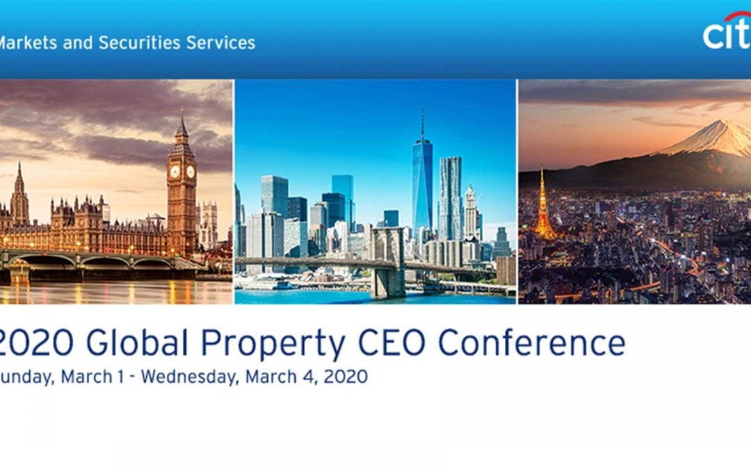 2020 Global Property CEO Conference