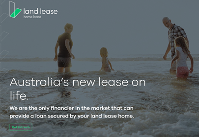 Residential funding platform for land lease communities established through Land Lease Home Loans